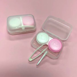 렌즈통 렌즈집게 흡착봉 3종구성 깔끔하고편리 Lens case, lens tweezers, suction stick - set of 3, neat and convenient