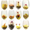 LWXLJMJZC－12pcs Individually Wrapped Blooming Tea，Jasmine Flowering Tea, Green Tea with