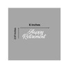 Happy Retirement Stencil - Retirement Cookie Stencil - Happy Retirement