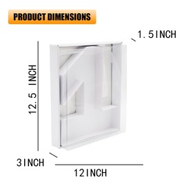 SHENGHE 12" Fillable Cardboard Number Charcuterie Gift Cupcake Box With Cover Sweets Packaging (1)