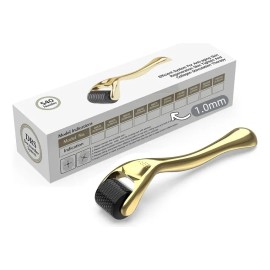 Derma Roller 1 Mm Para Barba Y Facial Cabello