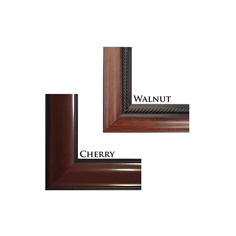 Slippery Rock Diploma Frame - Photo Option #1 - Walnut