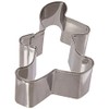 Fox Run Gingerbread Boy Cookie Cutter, 3-Inch, Stainless Steel