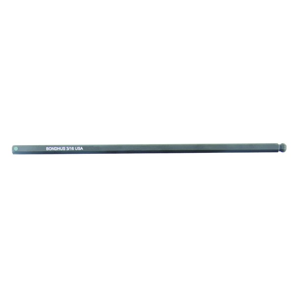 BONDHUS No. 31610 Replacement Hex Ball Point Bit 3/16 Inch