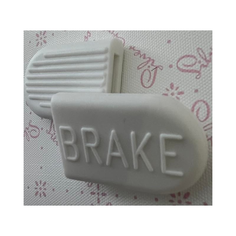 Silver Cross Pram Brake Pads (Pair) - Balmoral 40" /