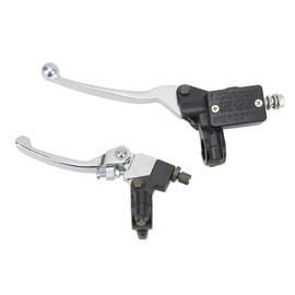 Motorcycle Brake Lever Kit Hydraulic Brake and Clutch Master Cylinder Lever for Chinese Dirt Pit Bikes 50cc to 250cc