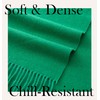 CALVIN & OLIVIA Ultra-Soft Winter Cashmere Feel Scarf Solid Color