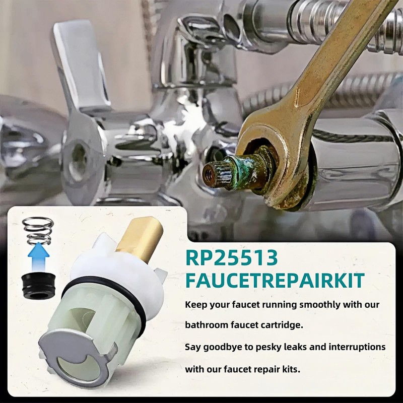 RP25513 faucet stem assembly Replacement Kit,for Delta two handle Faucet