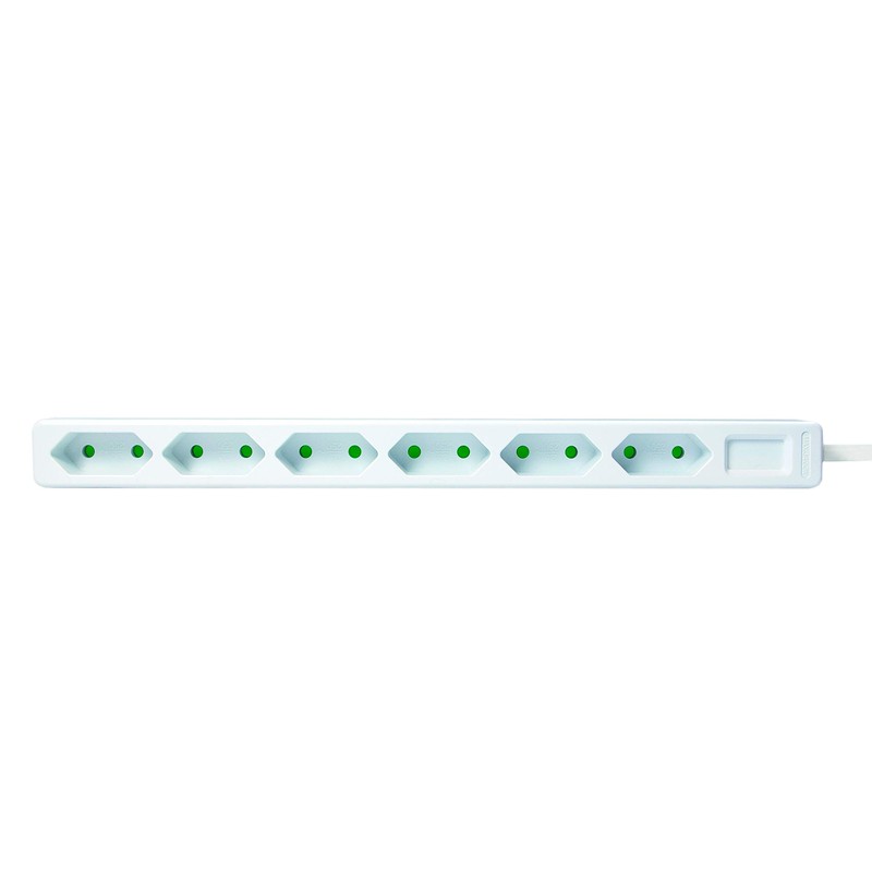 Logilink LogiLink LPS231 6-fach Steckdosenleiste (Eurobuchse) - CEE 7/16 mit
