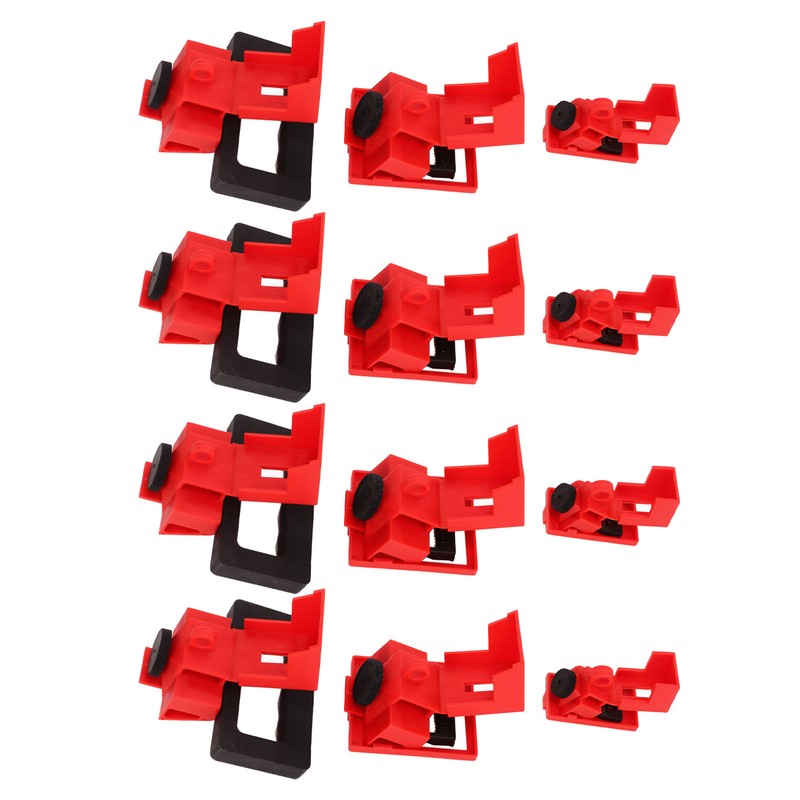 12 Pcs Single Pole Breaker Lock Out Device Nylon Breaker