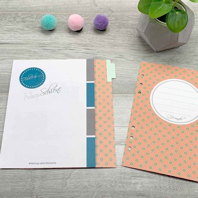 SinnWunder® HappySinn Index Tabs / Dividers for Diary and Ring