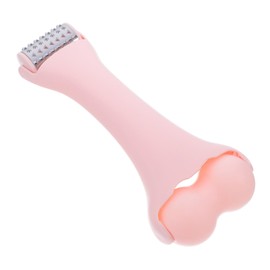 WOONEKY Dual Head Sculpting Tool for Skincare Reduces Puffiness and Double Chin Lightweight Pink Facial Ice Pack for Routine and Post Workout