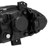 HECASA Left Headlight Assembly with Bulb&LED Compatible with 2015-2023 Dodge
