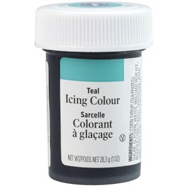 Wilton Teal Icing Gel Icing Colour, 28.3g (1oz) jar