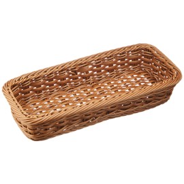 Nagao Cutlery Case, Washable Cutlery Basket, For 4 People, Brown