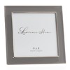 Lawrence Frames Grey Metal Photo Frame 4" x 4"