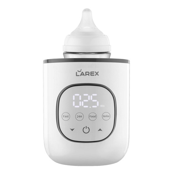 LAREX Bottle Warmer, Fast Baby Bottle Warmer for Breastmilk and
