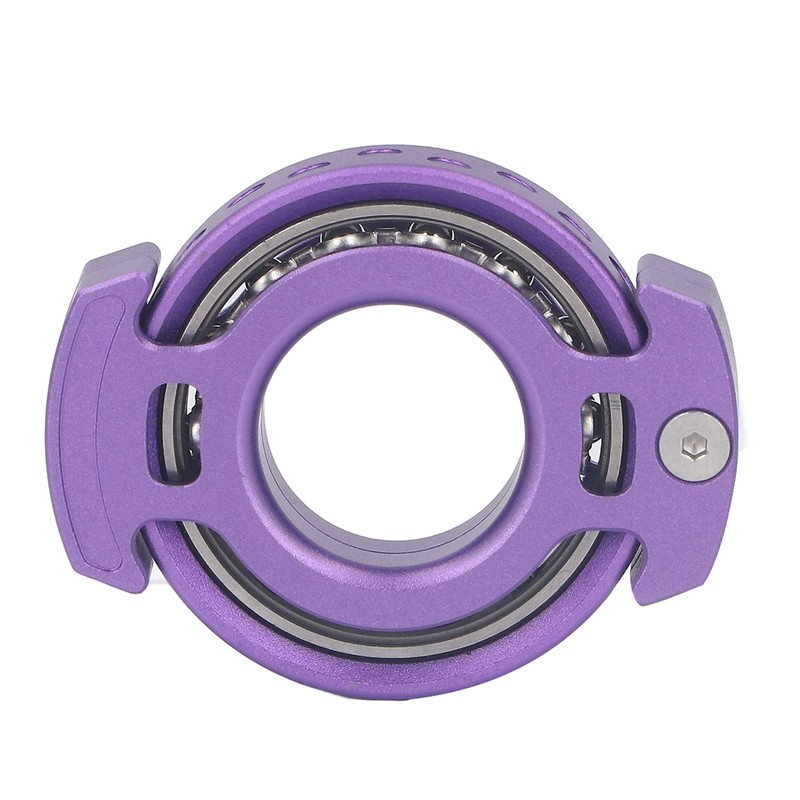 Fingertip Gyroscope Reduce Anxiety Free Rotating Metal Ring Decompression Toy