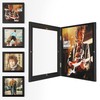 Emfogo 4 Pack Vinyl Record Frame for the Wall, Wall-Mounted