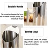 Stainless Steel Water Pitcher Jug with Ice Guard Cold Drinking