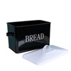 SOTECH Metal Bread Box For Kitchen Countertop,black bread box for