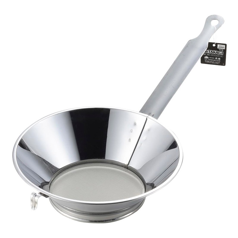 Takagi Stainless Steel Oil Strainer No. 3