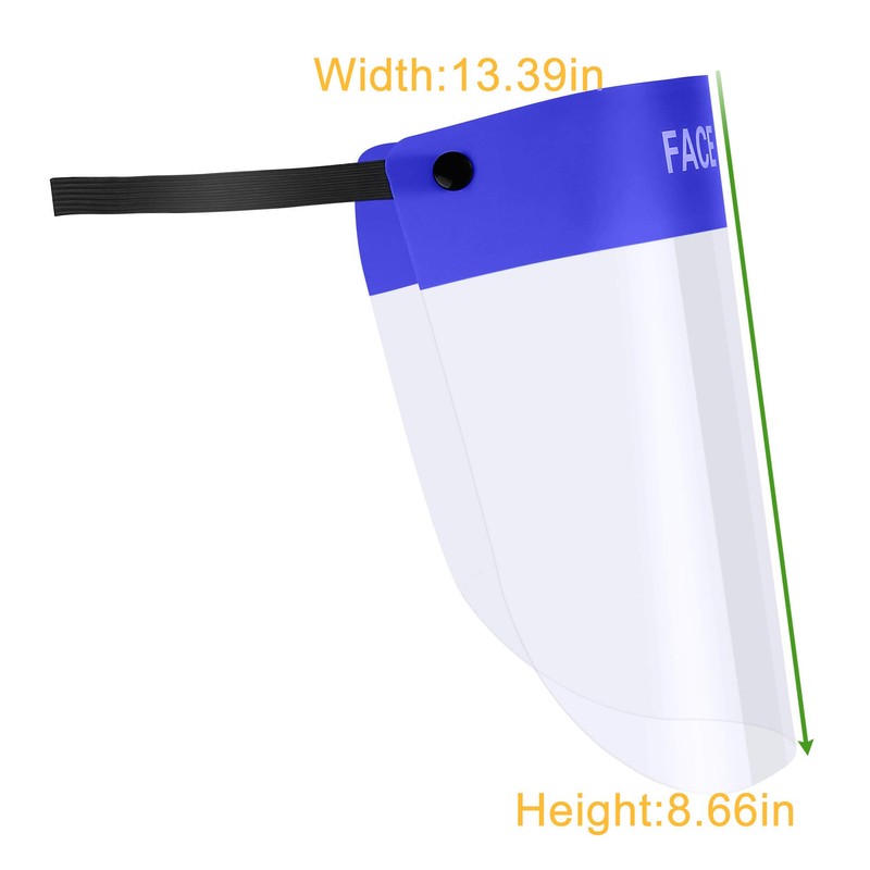 Veperain Safety Face Shield,Protective Face Shield Visor Full Protection Cap