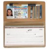 Army Veteran Service Designer Checkbook Cover, with Credit Card Slots