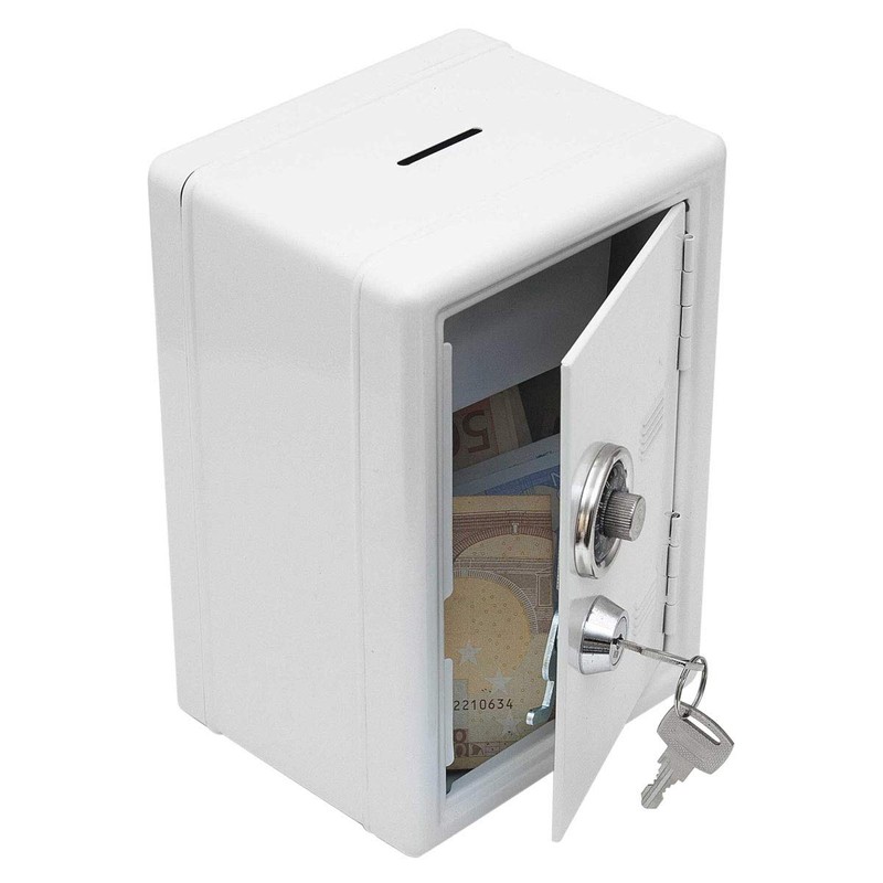GOODS+GADGETS Mini Safe Piggy Bank Money Box with Combination Lock