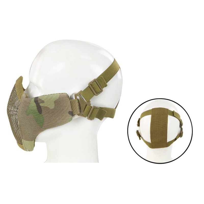 GES Tactical Foldable Half Face Mask Outdoor Equipment Mask Protective