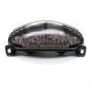 MZS Motorcycle Tail Light Turn Signal LED Integrated Blinker Smoke