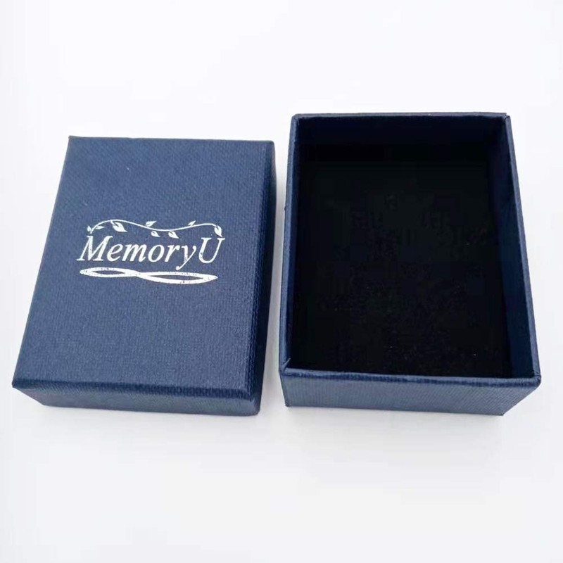 Simple Heart Cremation Urn Ring for Ashes Hold Loved Ones