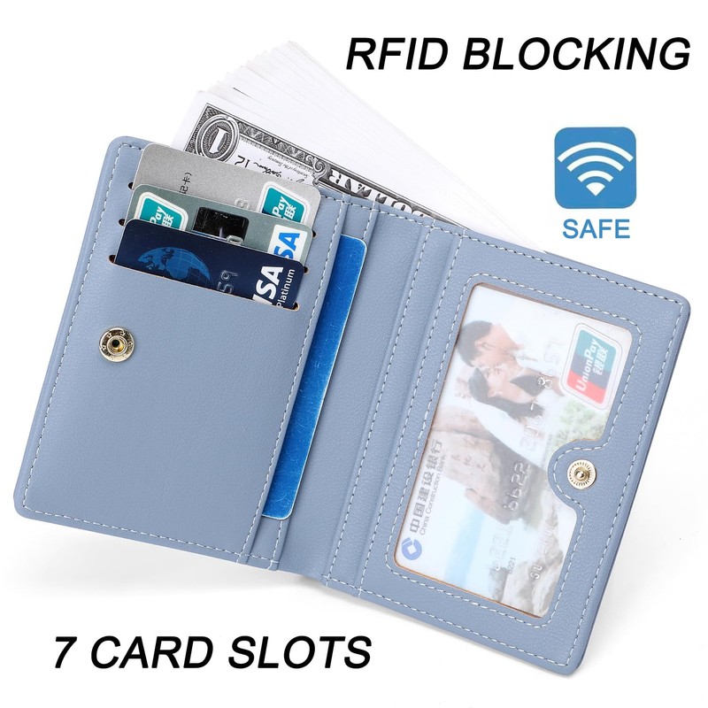 Altally Altally Small Women Wallet RFID Blocking Bifold Pocket Wallet