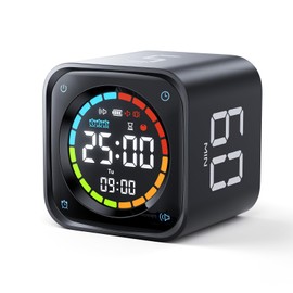 Ticktime TK3 Pomodoro Timer Cube for Focus, Study, Work, Task, ADHD,Kitchen