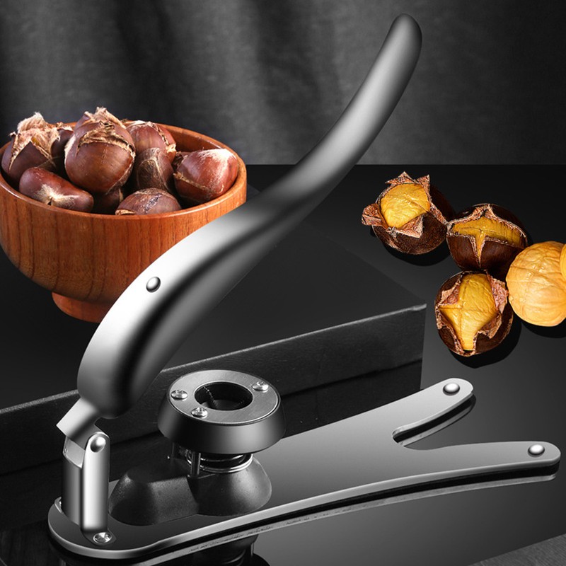 304 Stainless Steel Chestnut Cutter Tool Protable Nutcracker Chestnut Clip