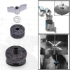 Unbranded 18pcs/Set Drum Accessories Felt Pad/Wing Nut/Cymbal Sleeve Base for