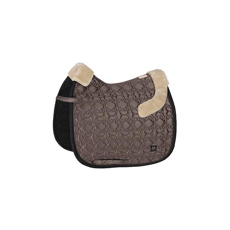 Eskadron Heritage INNOPAD Satin FAUXFUR, Black Lurex Form Dressage Saddle