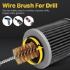 Lainballow 16 Pcs Bore Brush Set, 304 Stainless Steel&Brass Wire