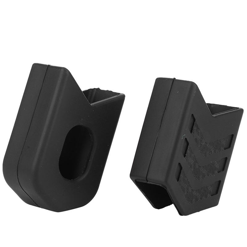 2 Pair Cycling Silicone Crank Cover Protective Case Bicycle Accessory