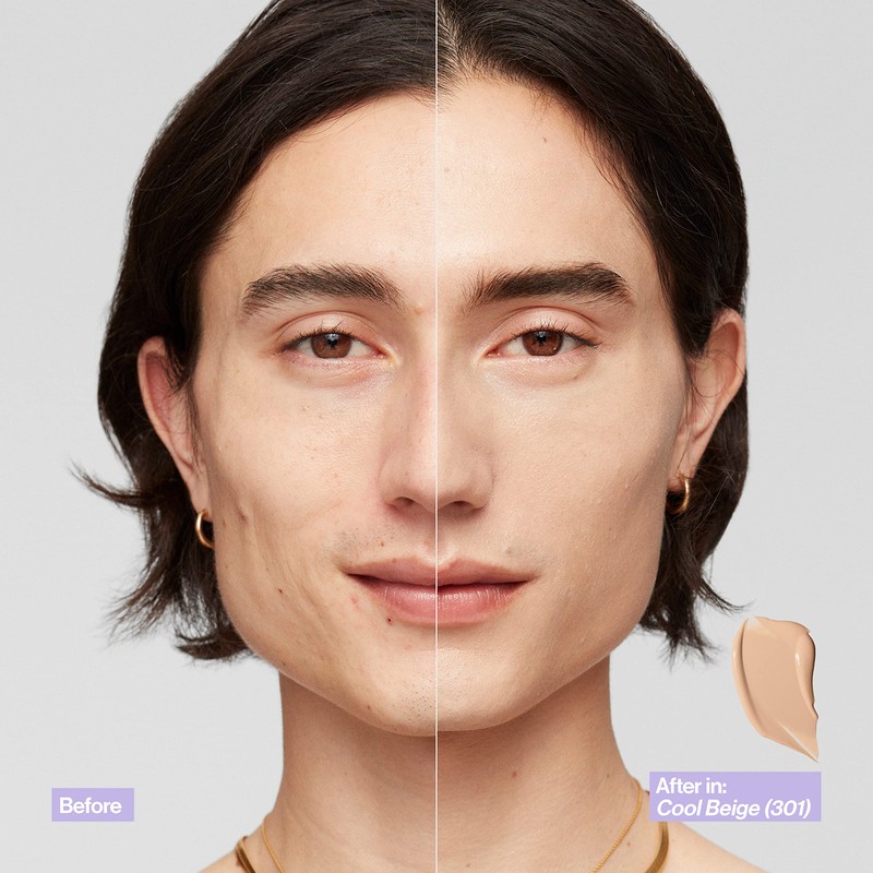 Revlon Illuminance Skin-Caring Liquid Foundation, Hyaluronic Acid, Hydrating and Nourishing