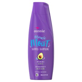 Aussie For Dry Hair Paraben Free Miracle Moist Shampoo W/Avocado & Jojoba, 12.1 Fluid Ounce