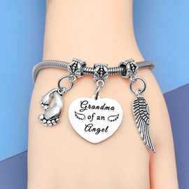 Memorial Gifts for Loss of Grandma In Memory of Grandma Bracelet Sympathy Gifts for Loss Miscarriage Jewelry In Memory of Grandmother Gifts Remembrance Gifts Loss of Grandma Gift Bereavement Gifts