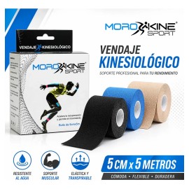 Kinesio Tape Cinta Kinesiológica 5cmx5m Premium