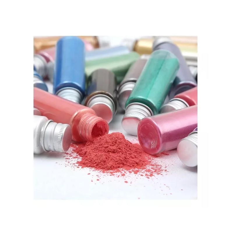 Launers Mica Natural Mineral Pigmento En Polvo Color 10 G/frasco