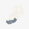 Thorlos Standard BMX Max Cushion Basketball Ankle Socks, White (1