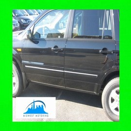 312 Motoring fits 2006-2008 Honda Pilot PRECUT Chrome Door Side Trim 4PC 2007 06 07 08 PRE Cut