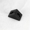 LT Easiyl 25pcs Extruded Aluminum Profile Black Aluminum Profile Corner