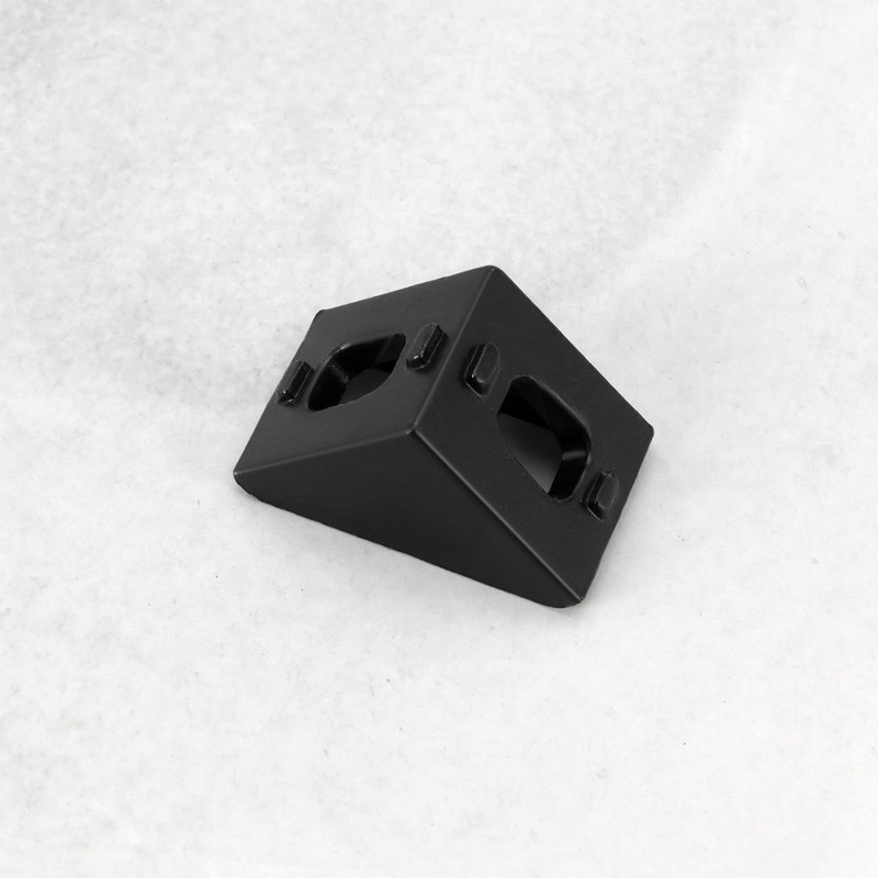 LT Easiyl 25pcs Extruded Aluminum Profile Black Aluminum Profile Corner