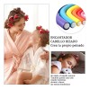 Rizadores De Cabello Sin Calor, 42pcs Rizo Tubos Cabello