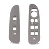 SOAESCN Driver and Passenger Side Window Switch Bezel for 2002-2010